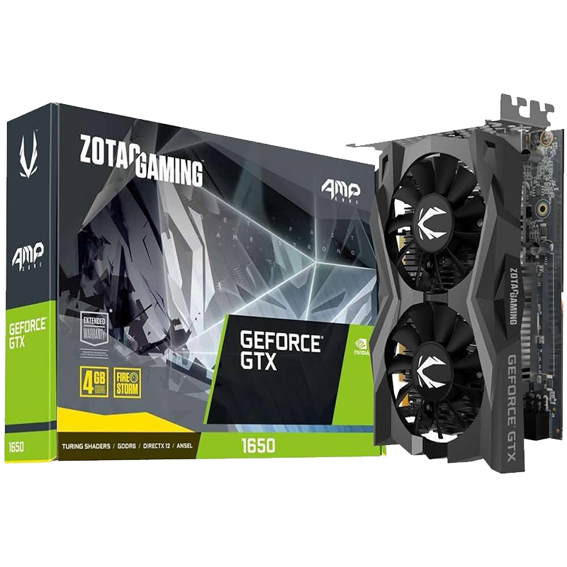 Graphics Card GTX 1650 TI ZOTAC 4GB